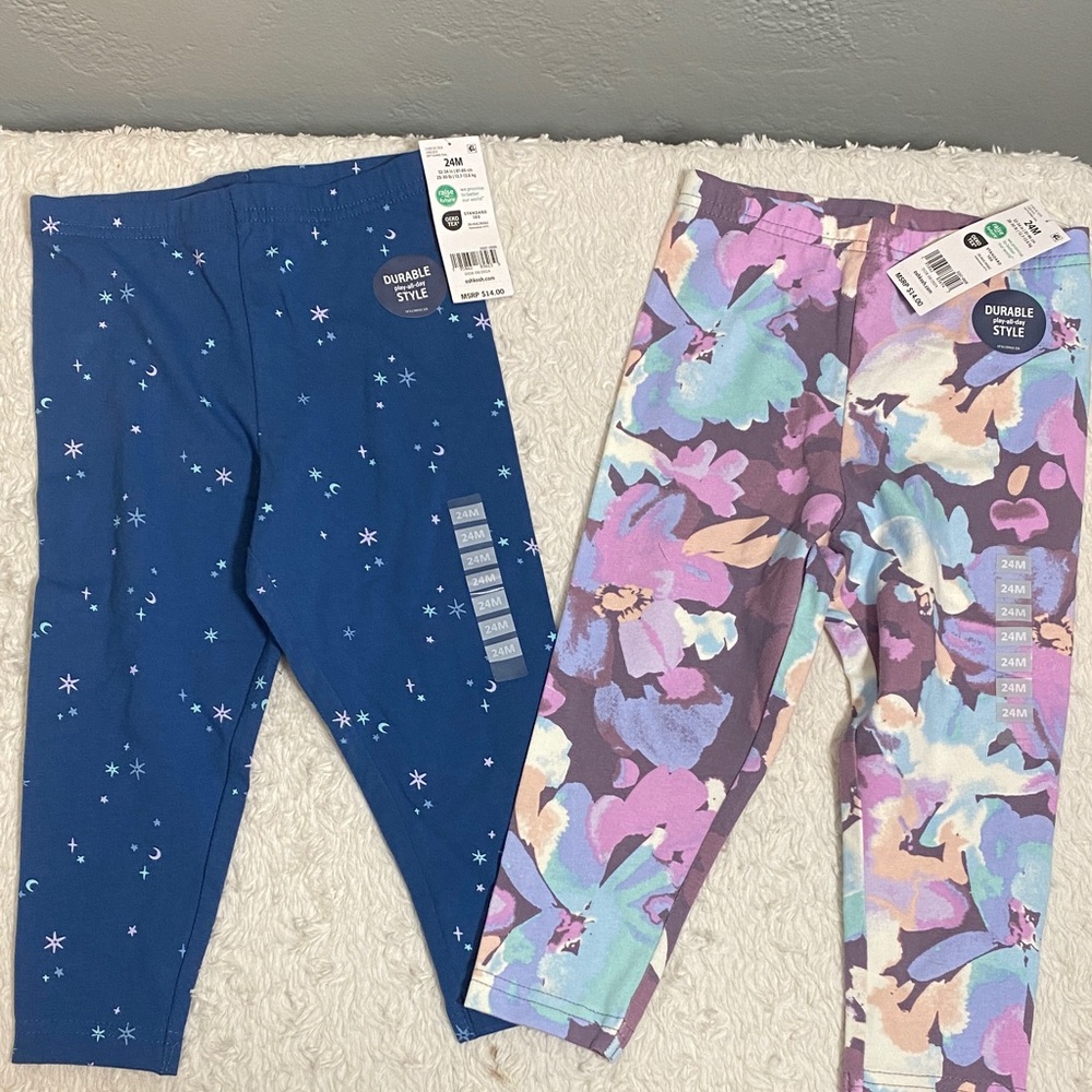 Osh Kosh Leggings NWT- 24M